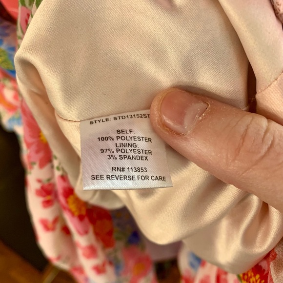 Sugar Lips NWT Baltic Born woman’s floral maxi dress medium - Picture 8 of 10